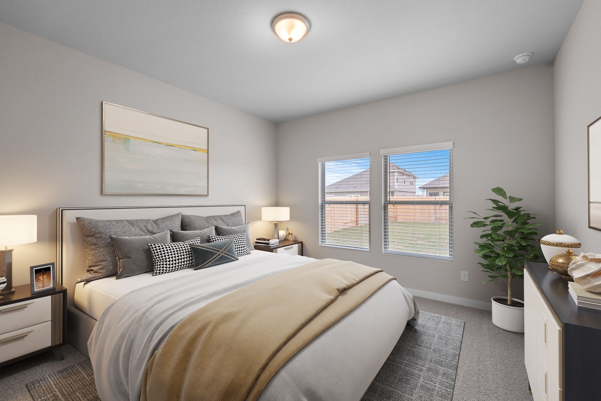 239 Red Tail Hawk Lane Cedar Creek, TX 78612 - Photo 5 of 27 Primary Bedroom - Virtually Staged