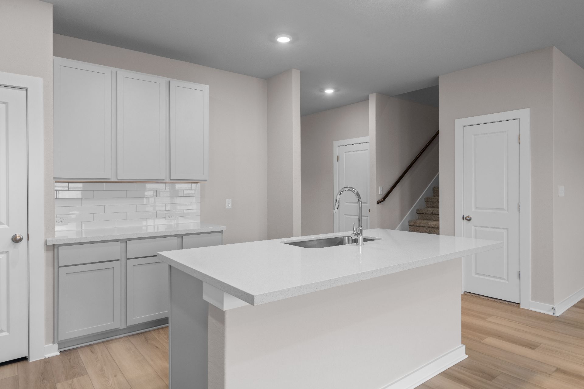 239 Red Tail Hawk Lane Cedar Creek, TX 78612 - Photo 8 of 27 Open Concept Kitchen