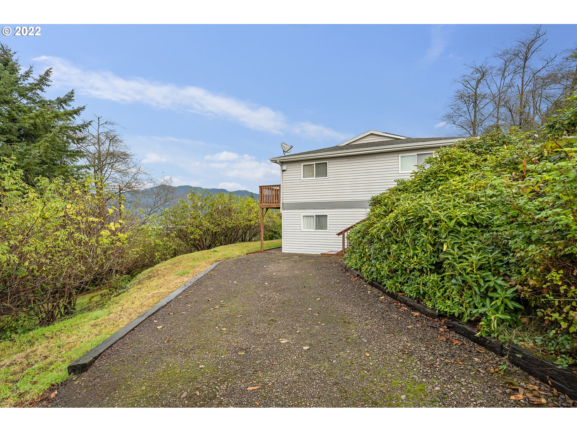 8020 Greentree Ridge Road Tillamook, OR 97141 - Photo 22 of 31 a view of a backyard of the house