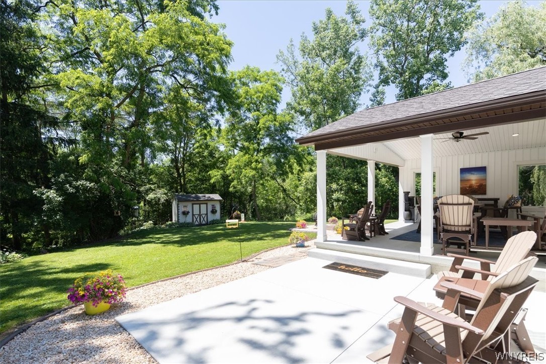 4990 Murphy Road Orchard Park, NY 14127 - Photo 28 of 33 Additional Patio and Garden Shed