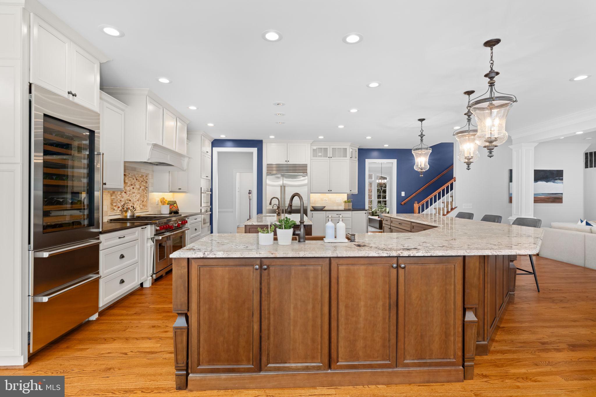 3257 Pony Ridge Way Oakton, VA 22124 - Photo 16 of 67 Kitchen with access to second staircase