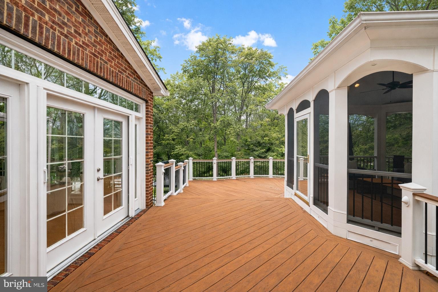 3257 Pony Ridge Way Oakton, VA 22124 - Photo 52 of 67 Digitally enhanced photo highlighting summer green