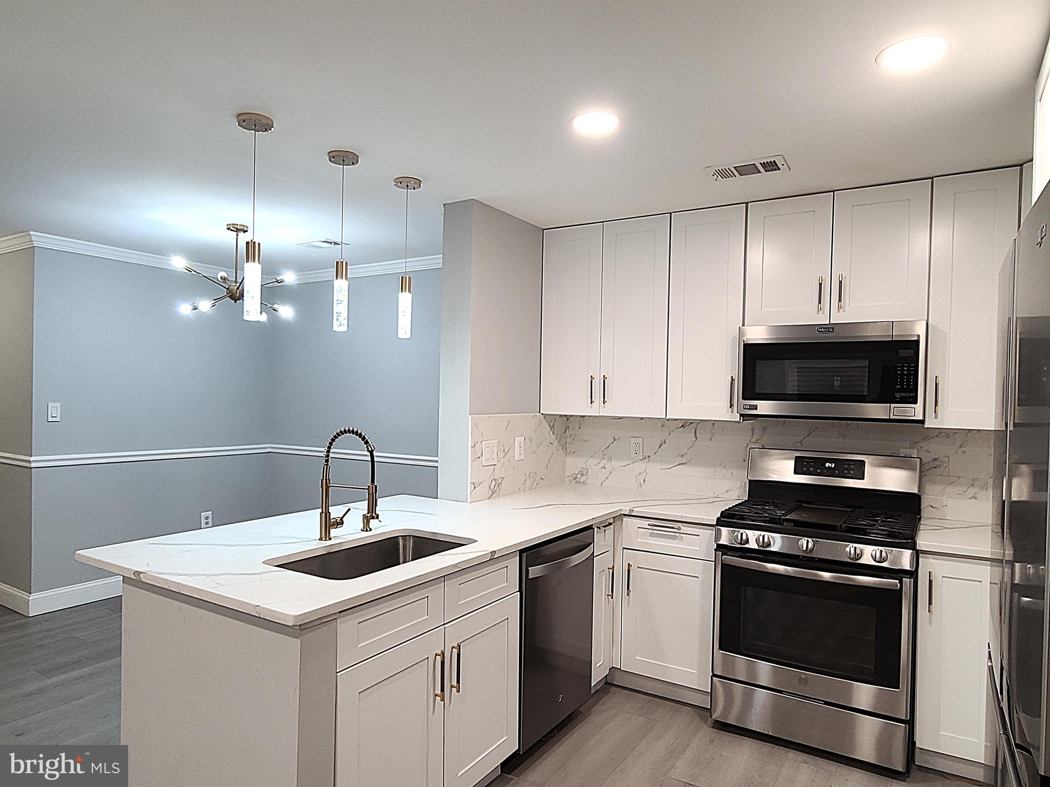 1049 Gardenview Loop, Unit 302 Woodbridge, VA 22191 - Photo 5 of 21 New kitchen: 42" Cabinets - Quartz Countertops