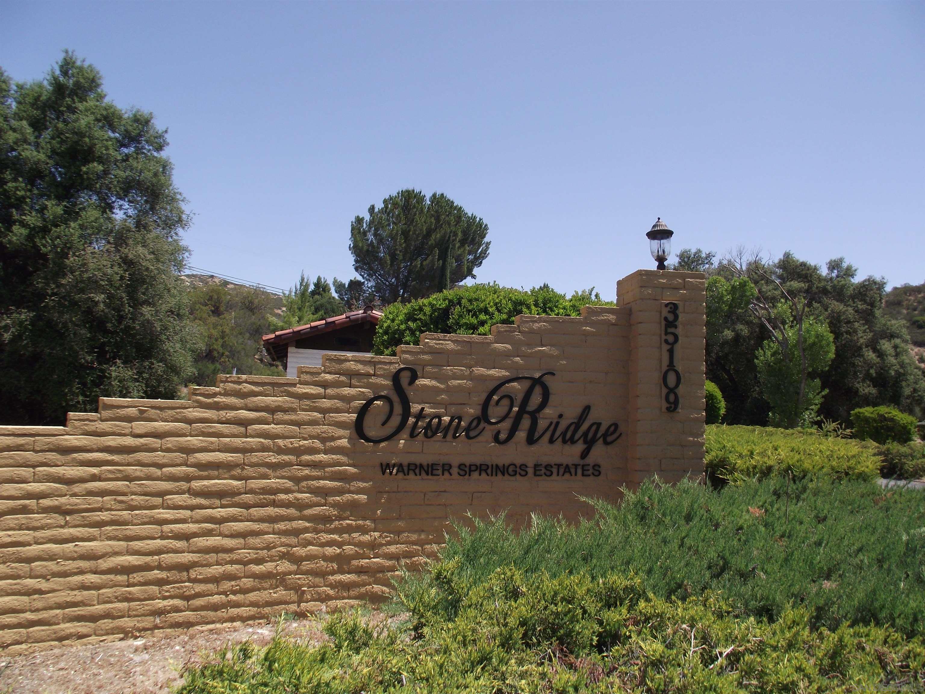35109 Highway 79, Unit SPC/ # Warner Springs, CA 92086 - Photo 26 of 35 a view of a sign board with yard