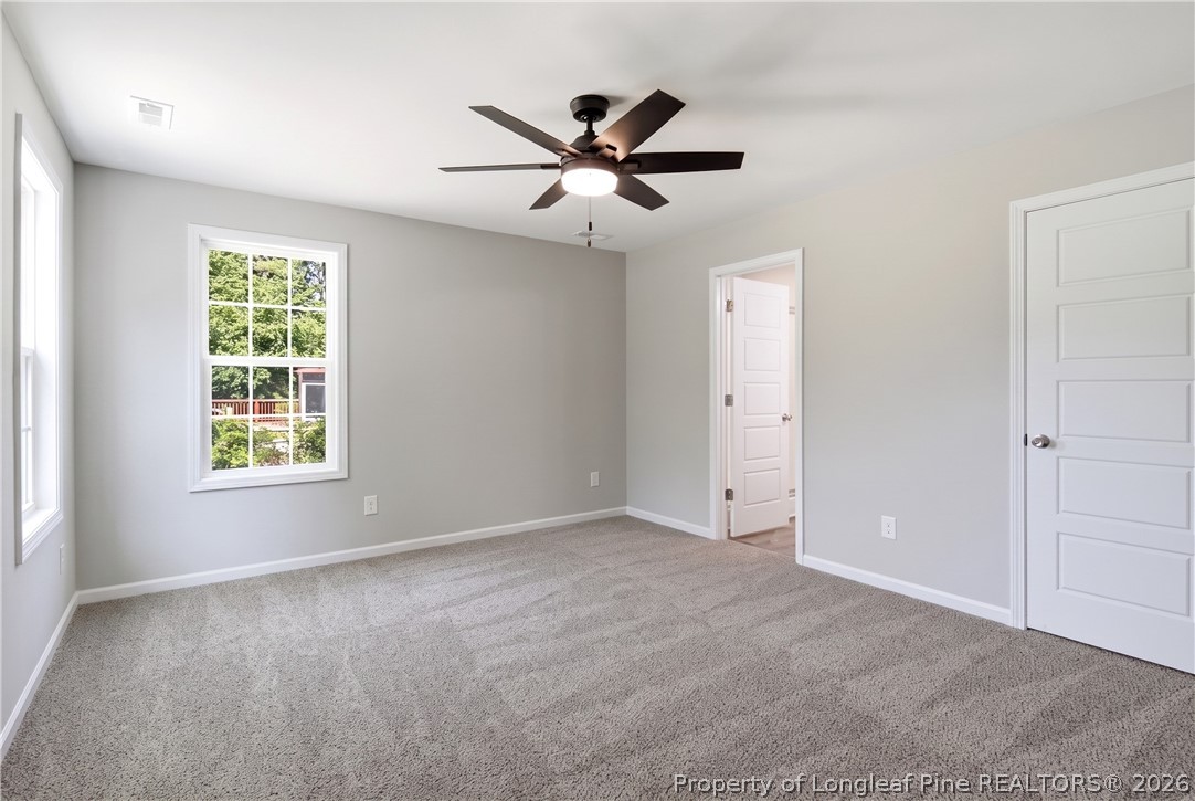 2629 Dumbarton Road Fayetteville, NC 28306 - Photo 26 of 48 Master Bedroom with carpet
