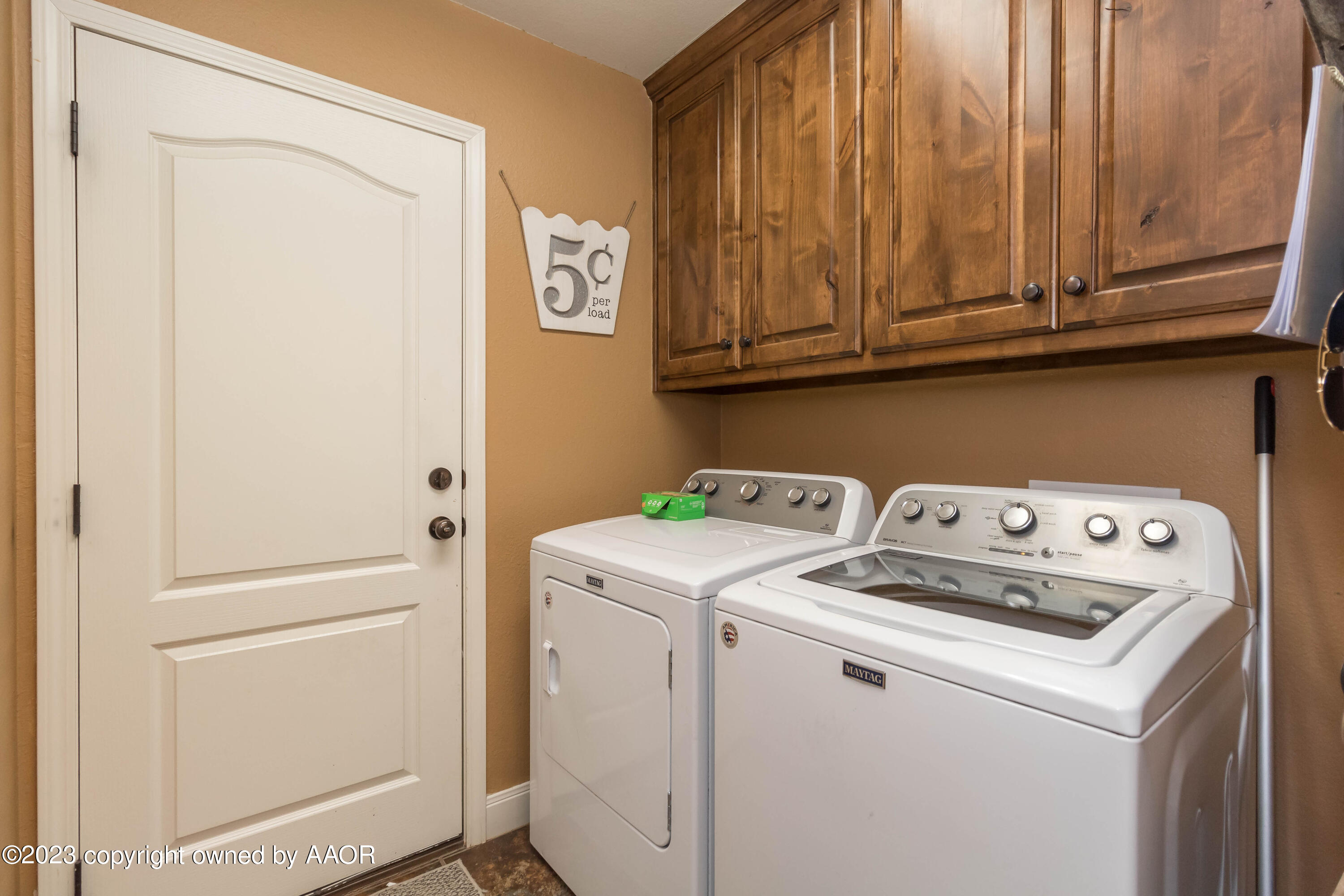 5802 South Rusk Street Amarillo, TX 79118 - Photo 9 of 17 a utility room with dryer and washer
