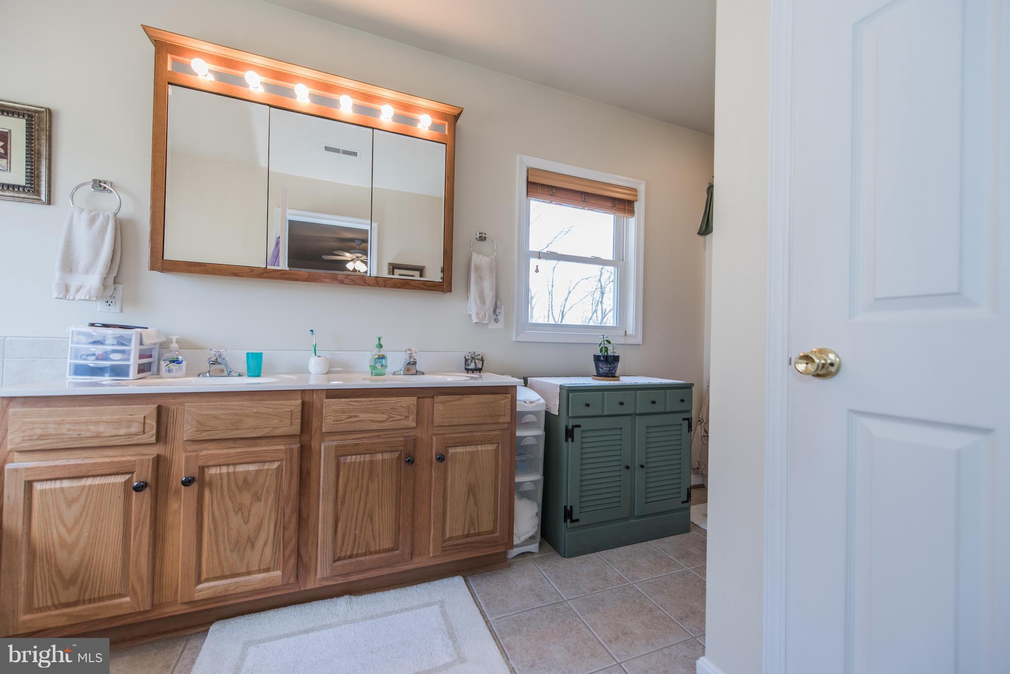 964 Granny Smith Road Linden, VA 22642 - Photo 27 of 30 a spacious bathroom with a double vanity sink mirror and