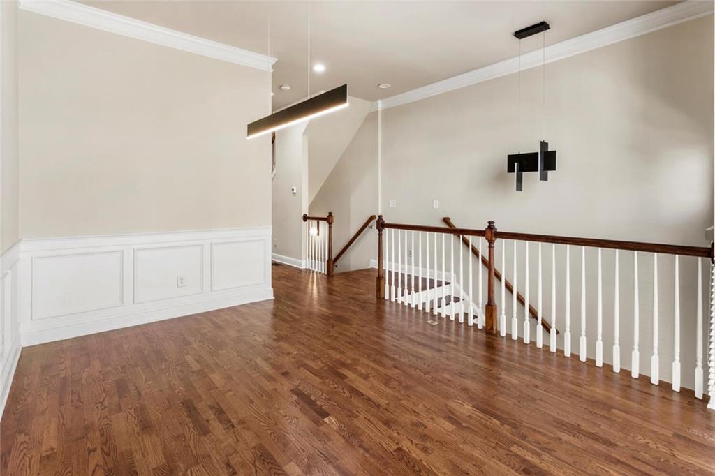 2663 Rivers Edge Drive Northeast Brookhaven, GA 30324 - Photo 6 of 37 a view of hallway with wooden floor