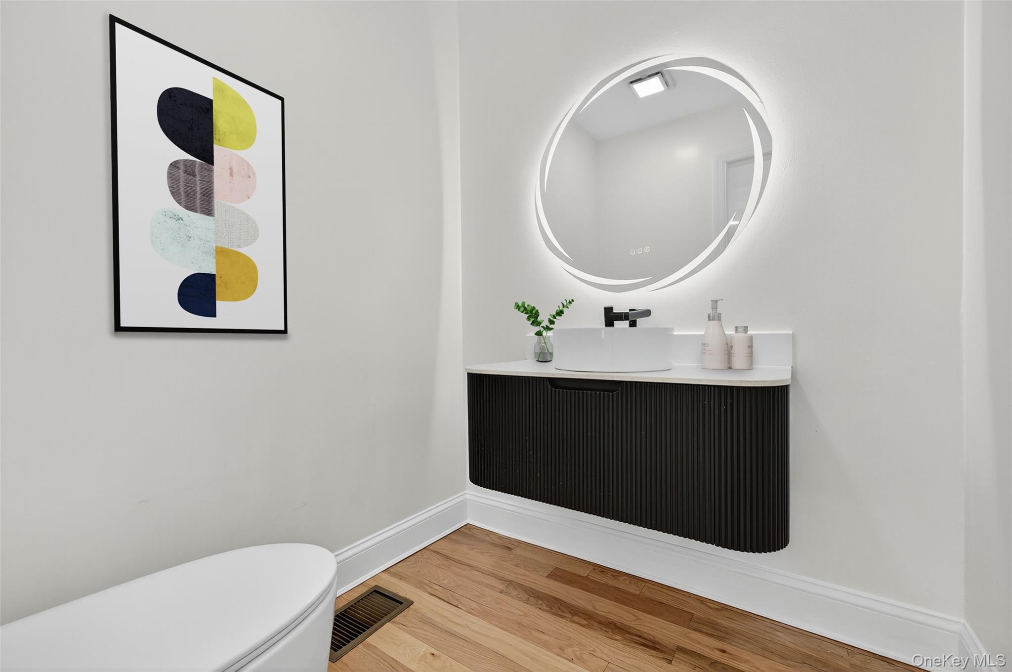 11 Deer Meadow Road Warwick, NY 10990 - Photo 14 of 42 a bathroom with a sink mirror and vanity