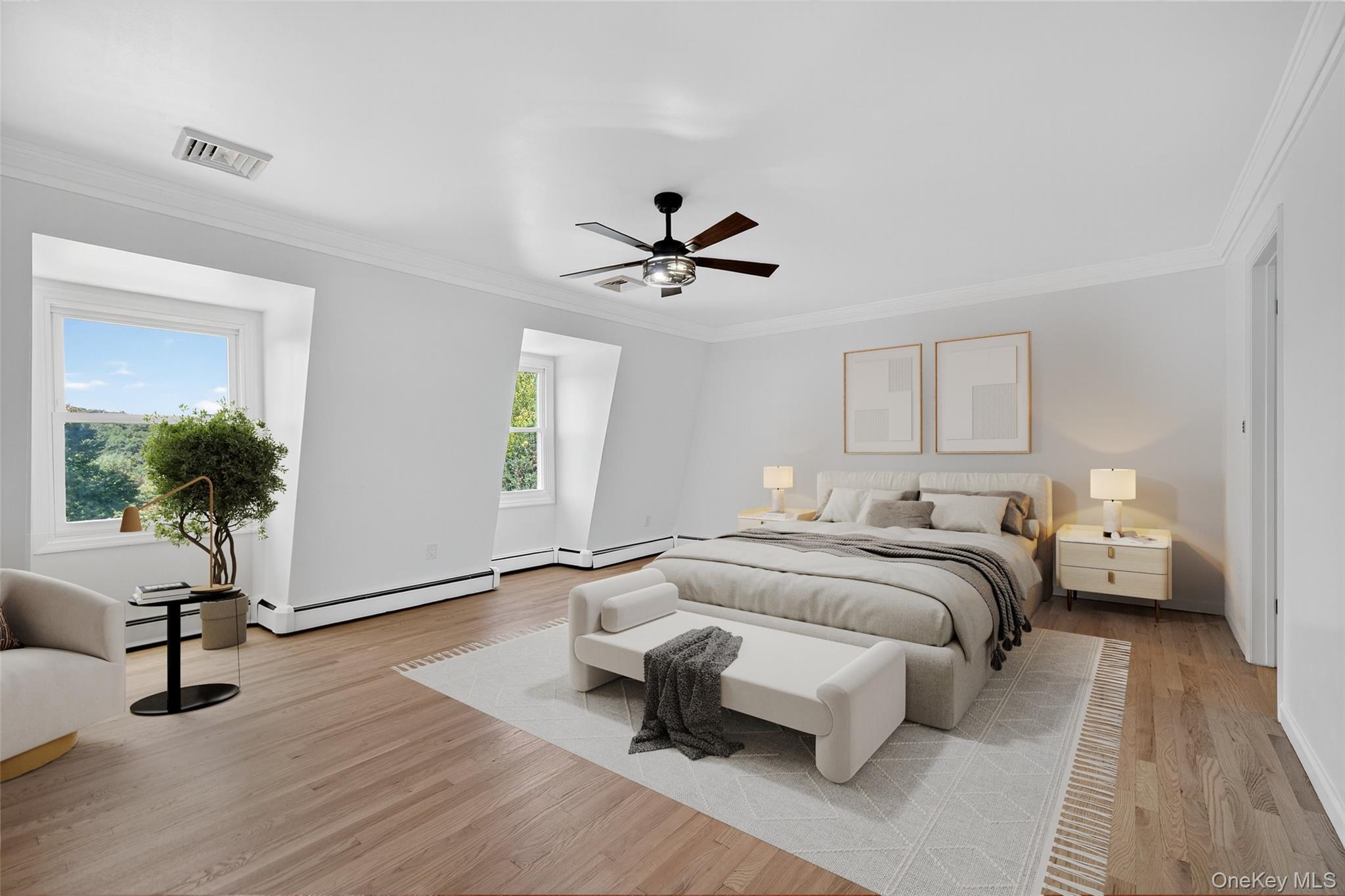 11 Deer Meadow Road Warwick, NY 10990 - Photo 16 of 42 a bedroom with a bed and a couch