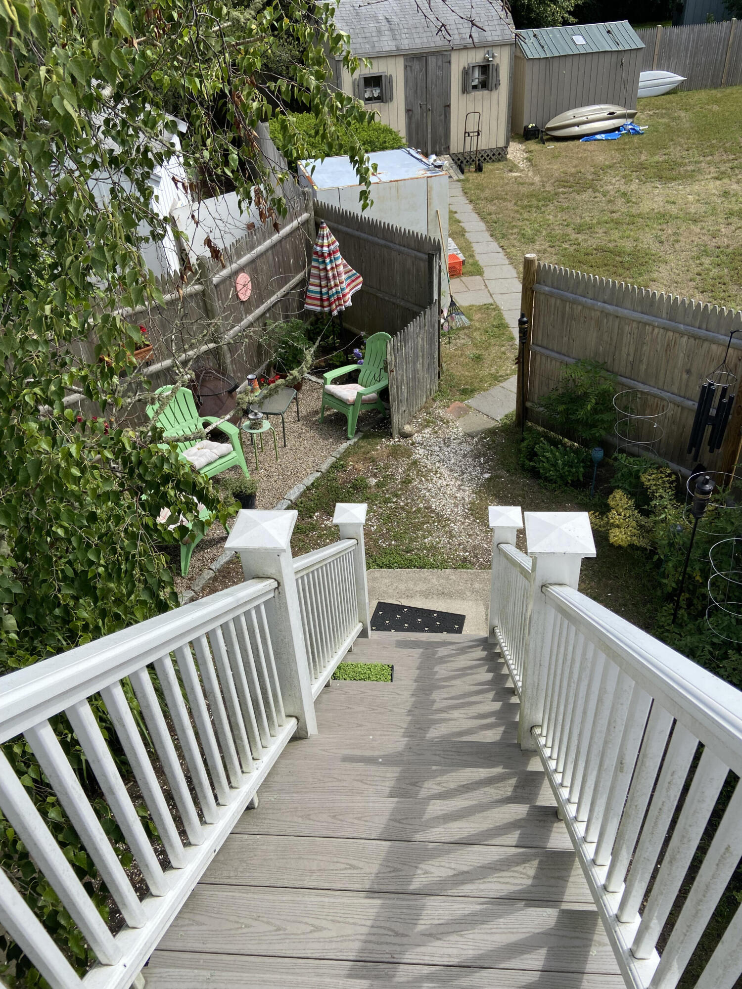2653 Main Street South Chatham, MA 02659 - Photo 16 of 21 2 Bedroom Apartment Deck Stairs