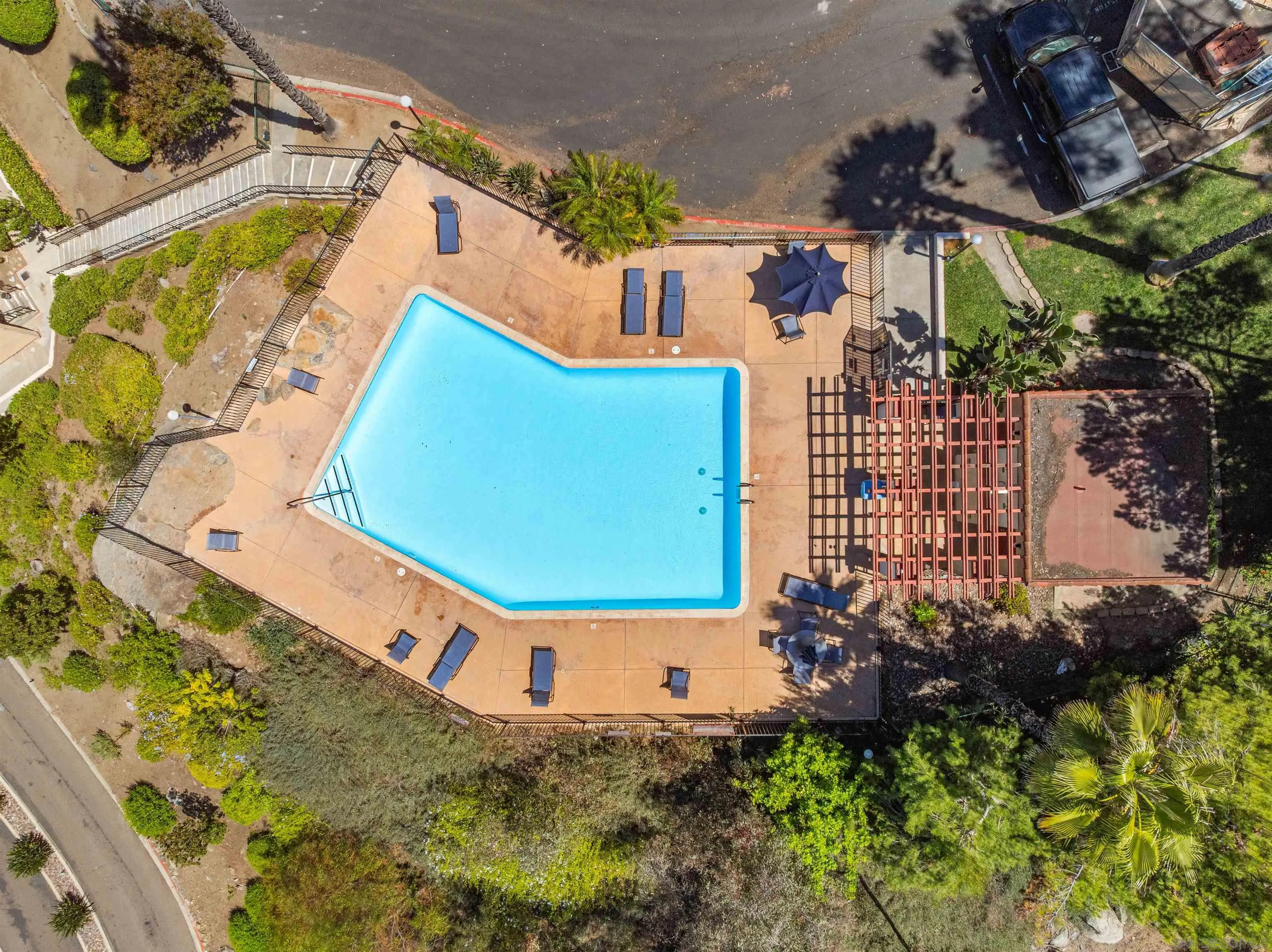 10781 Riderwood Terrace, Unit B Santee, CA 92071 - Photo 29 of 31 an aerial view of a house