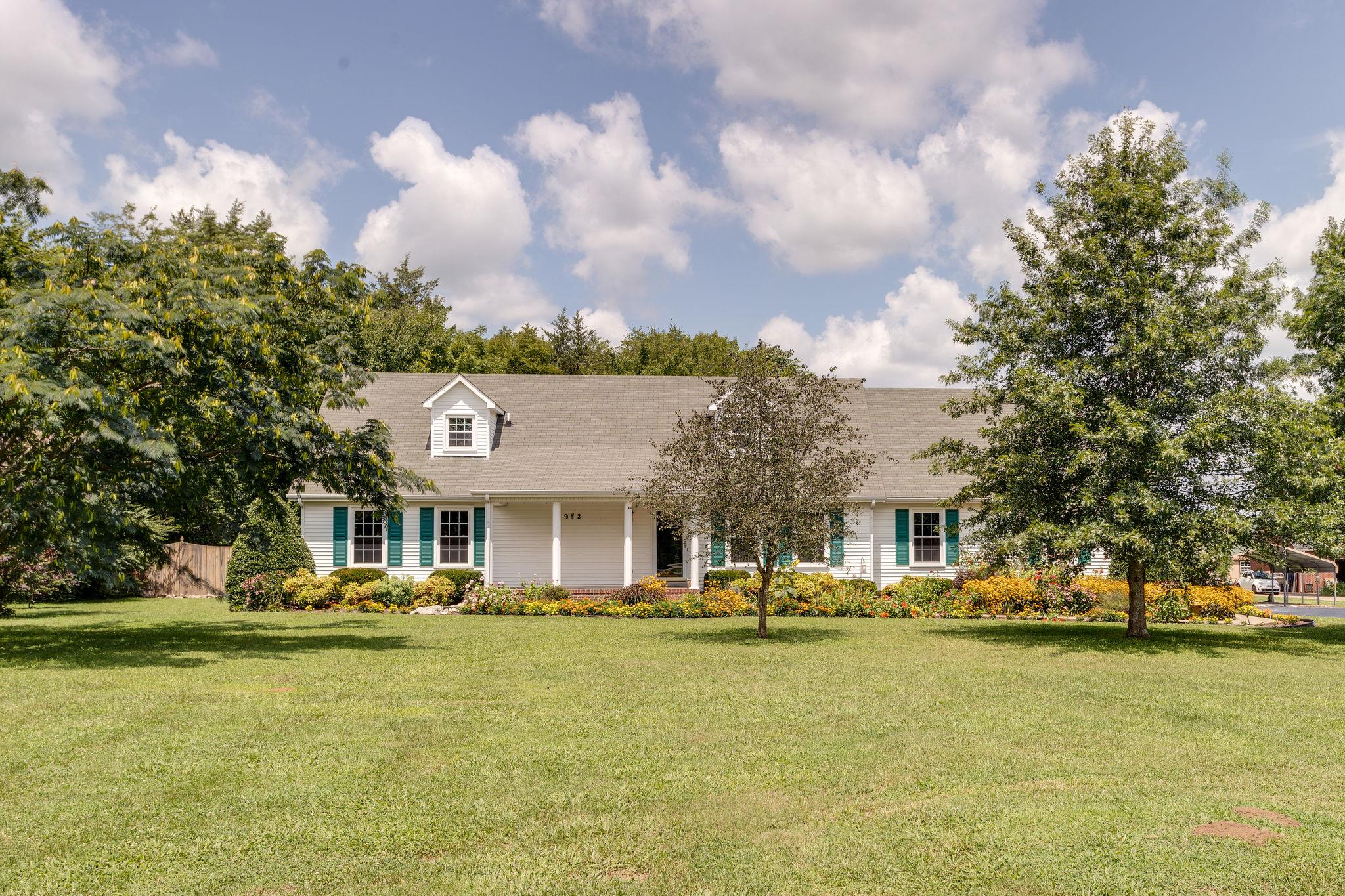 Huge 2.3 acre lot. 