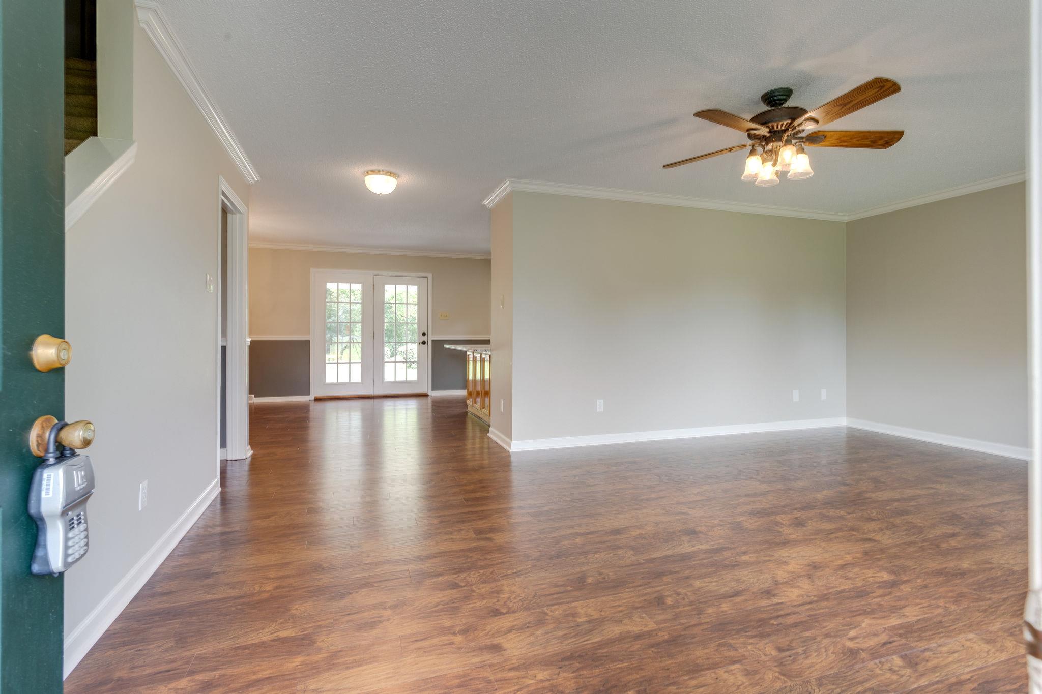 View of Living Room and Dining Room