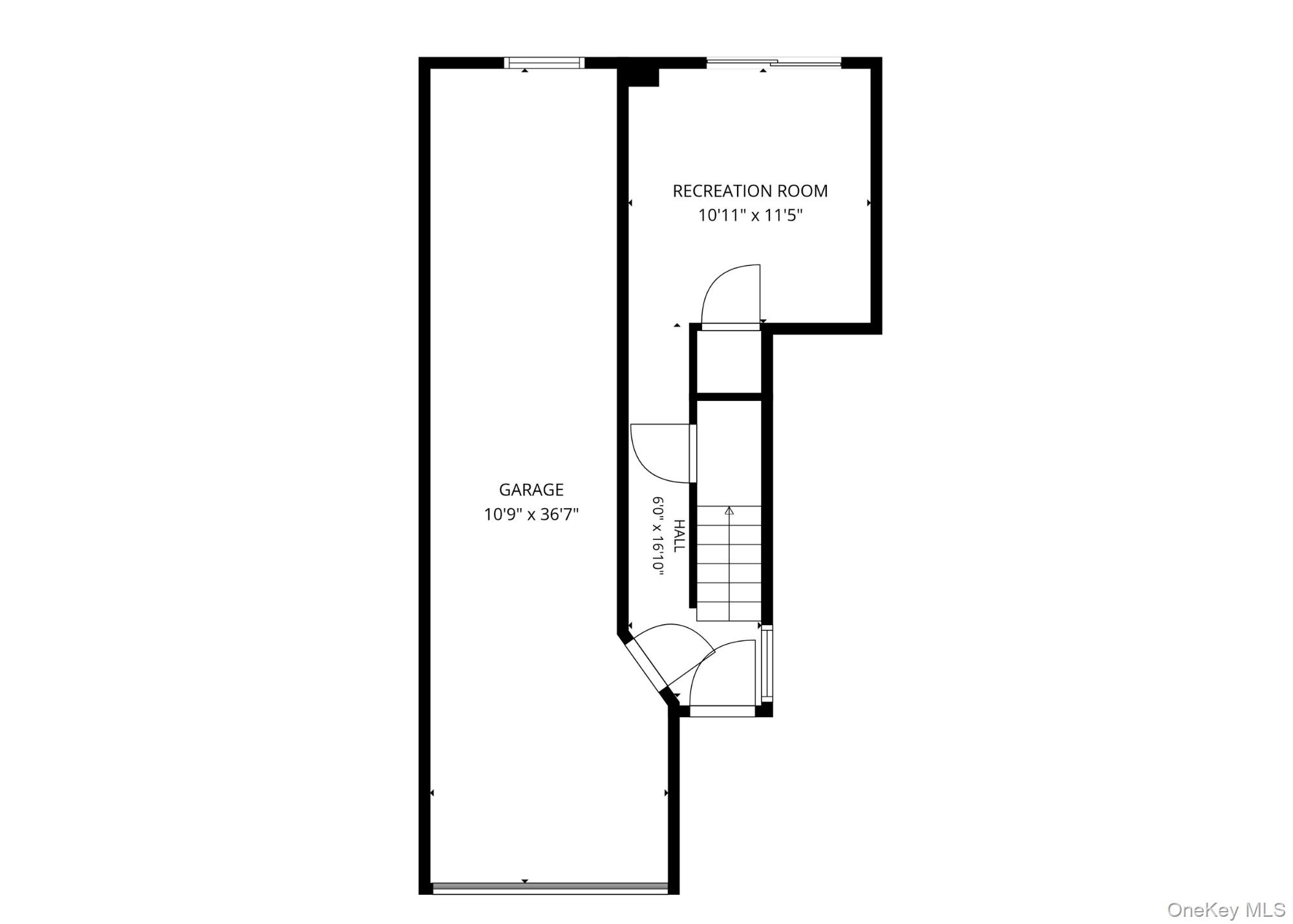 11 Prince Street, Unit C5 New Rochelle, NY 10801 - Photo 20 of 21 Lower Level Floorplan