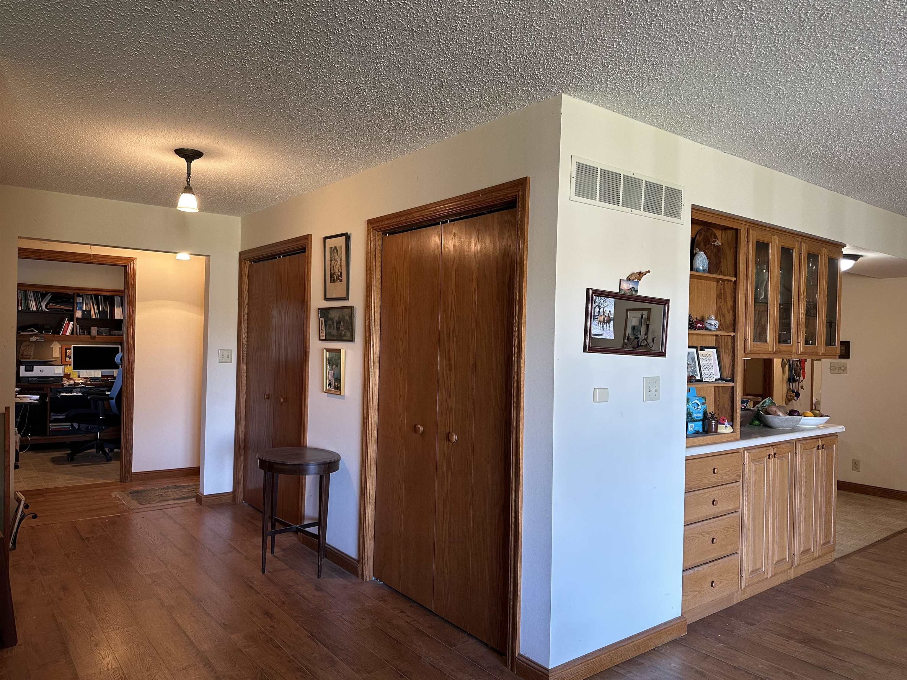 16529 Scenic Palisades Road Mount Carroll, IL 61053 - Photo 12 of 39 a view of a kitchen with refrigerator and wooden floor