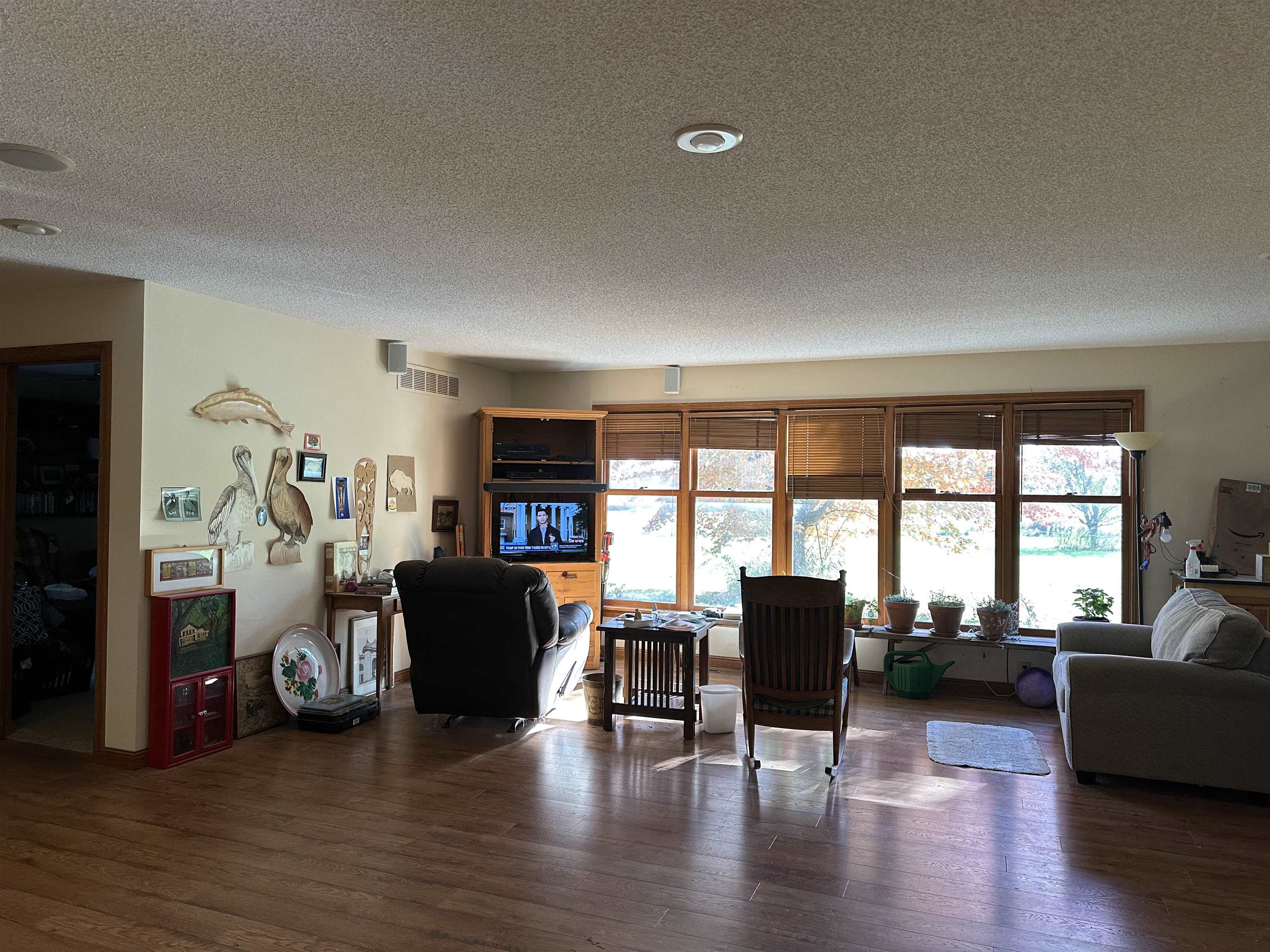 16529 Scenic Palisades Road Mount Carroll, IL 61053 - Photo 7 of 39 a living room with furniture and a large window