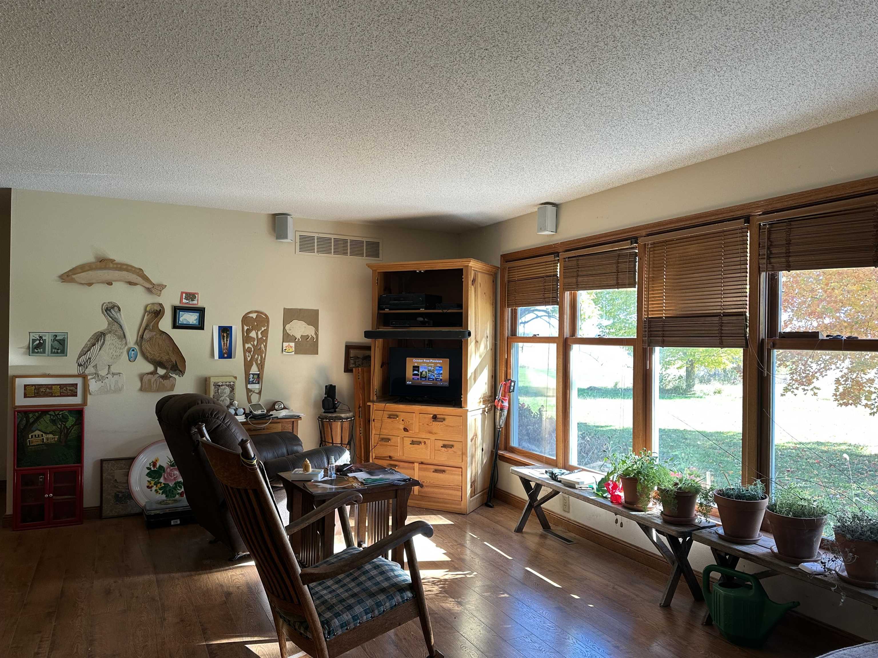 16529 Scenic Palisades Road Mount Carroll, IL 61053 - Photo 8 of 39 a room with gym equipment and a large window