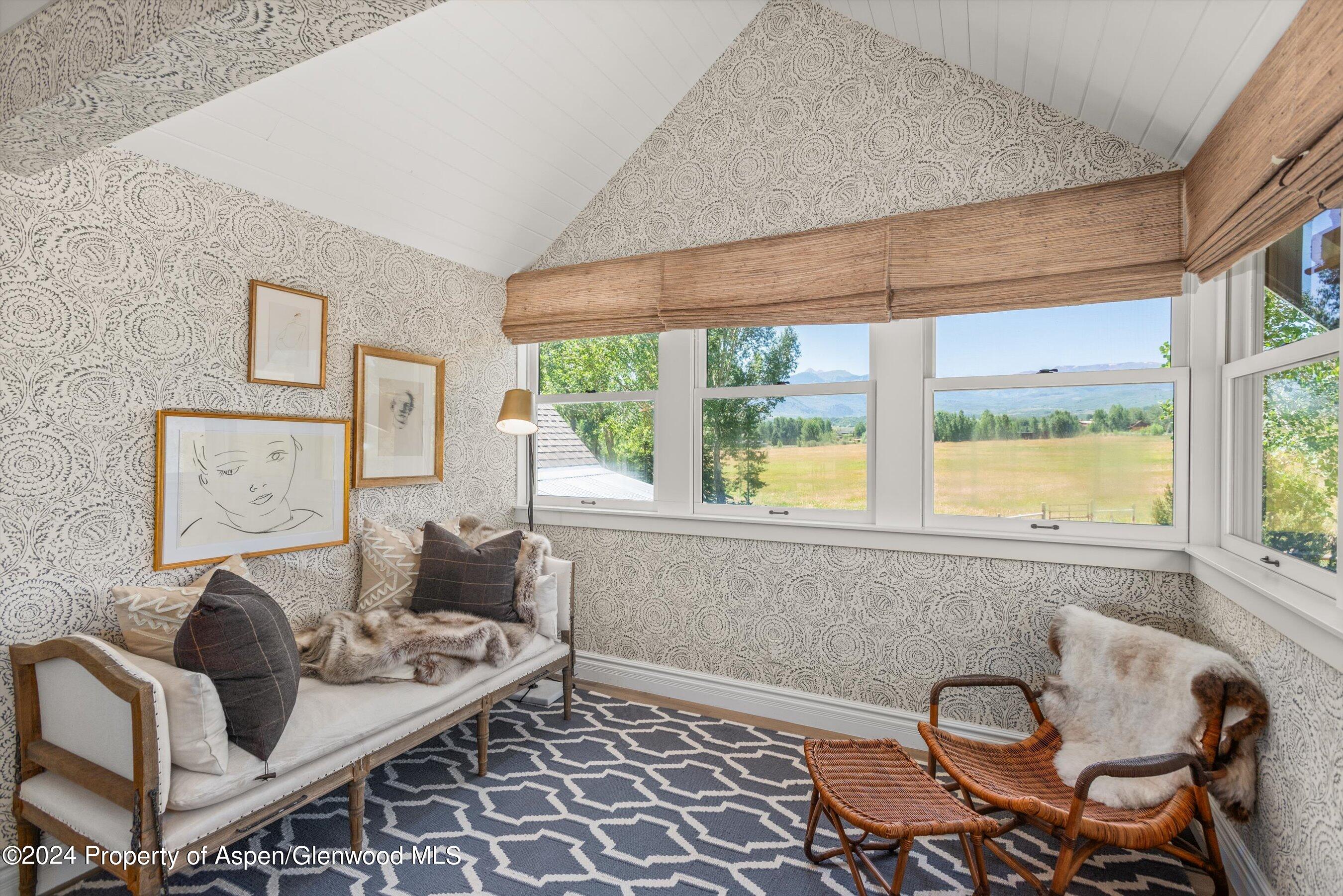 91 Alexander Avenue Snowmass, CO 81654 - Photo 25 of 32 a living room with furniture and a window