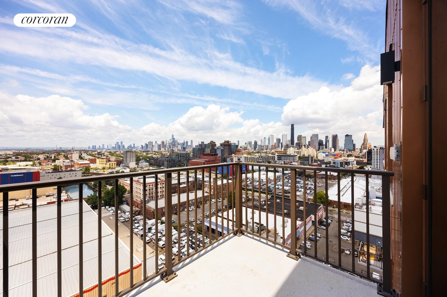 380 4th Avenue, Unit 10J Brooklyn, NY 11215 - Photo 6 of 25 a view of city from a balcony