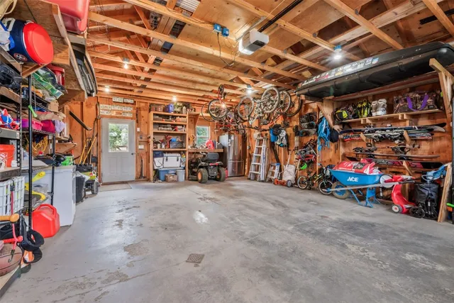 a view of storage and utility room