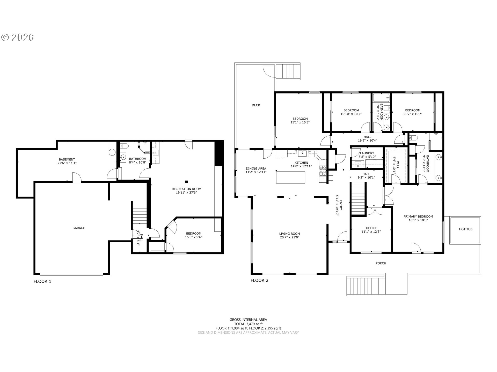 15530 Northwest Old Pumpkin Ridge Road North Plains, OR 97133 - Photo 48 of 48 Floor Plan