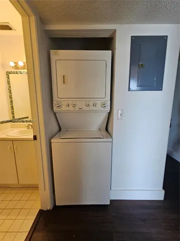 a view of a storage & utility room