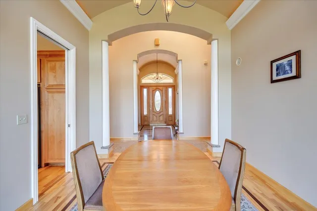 a kitchen with a sink a stove and cabinets