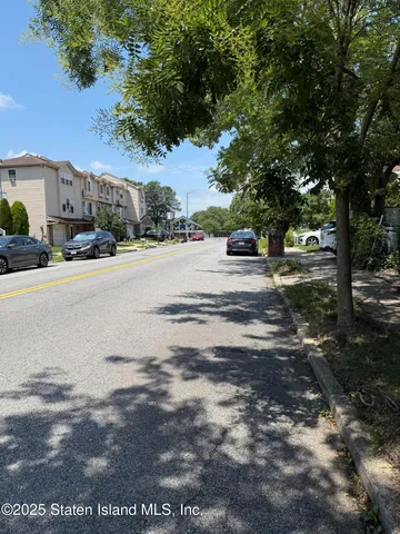 a car parked on the side of the road