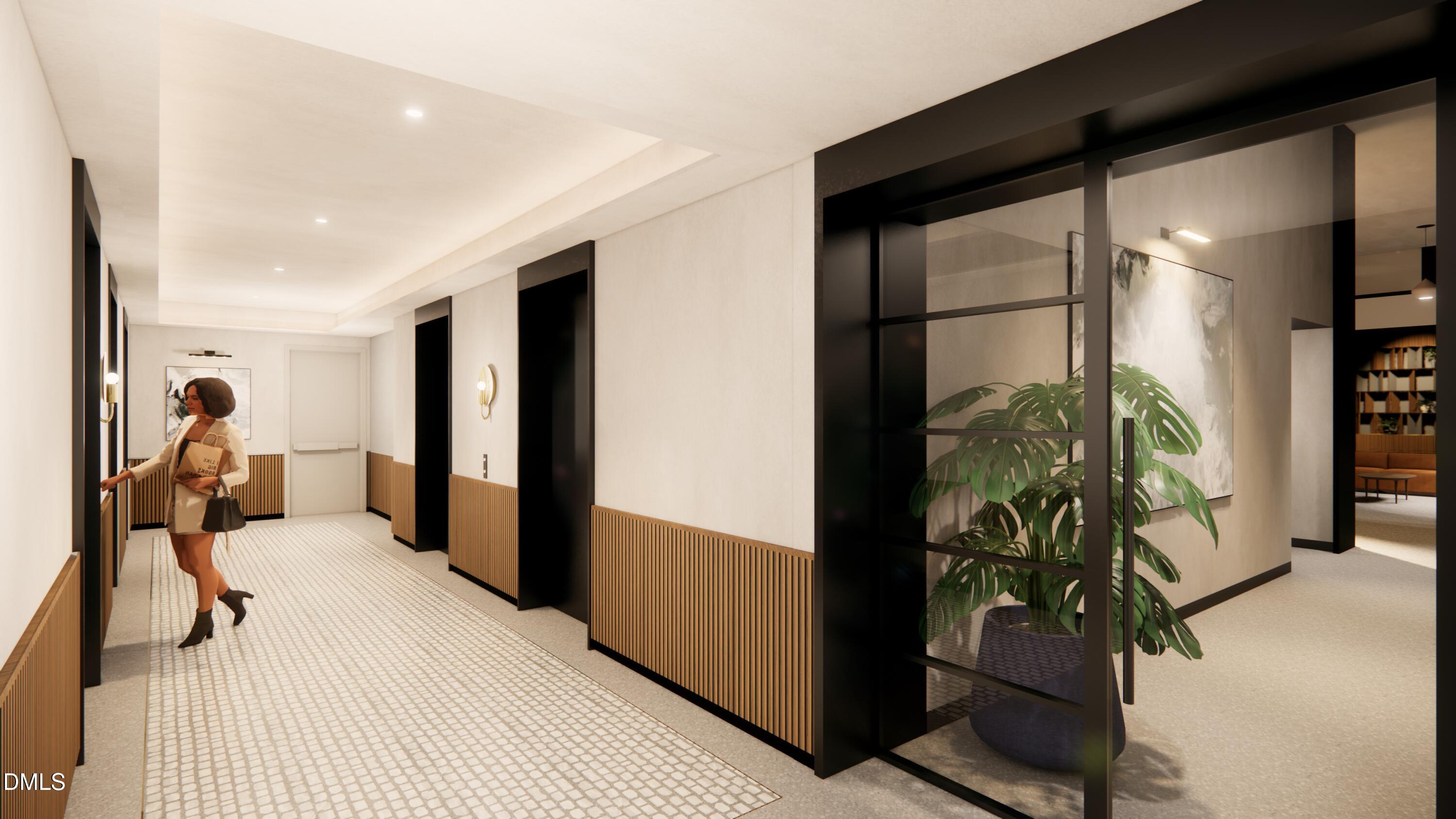 217 West Martin Street, Unit C414 Raleigh, NC 27601 - Photo 9 of 9 lobby elevator