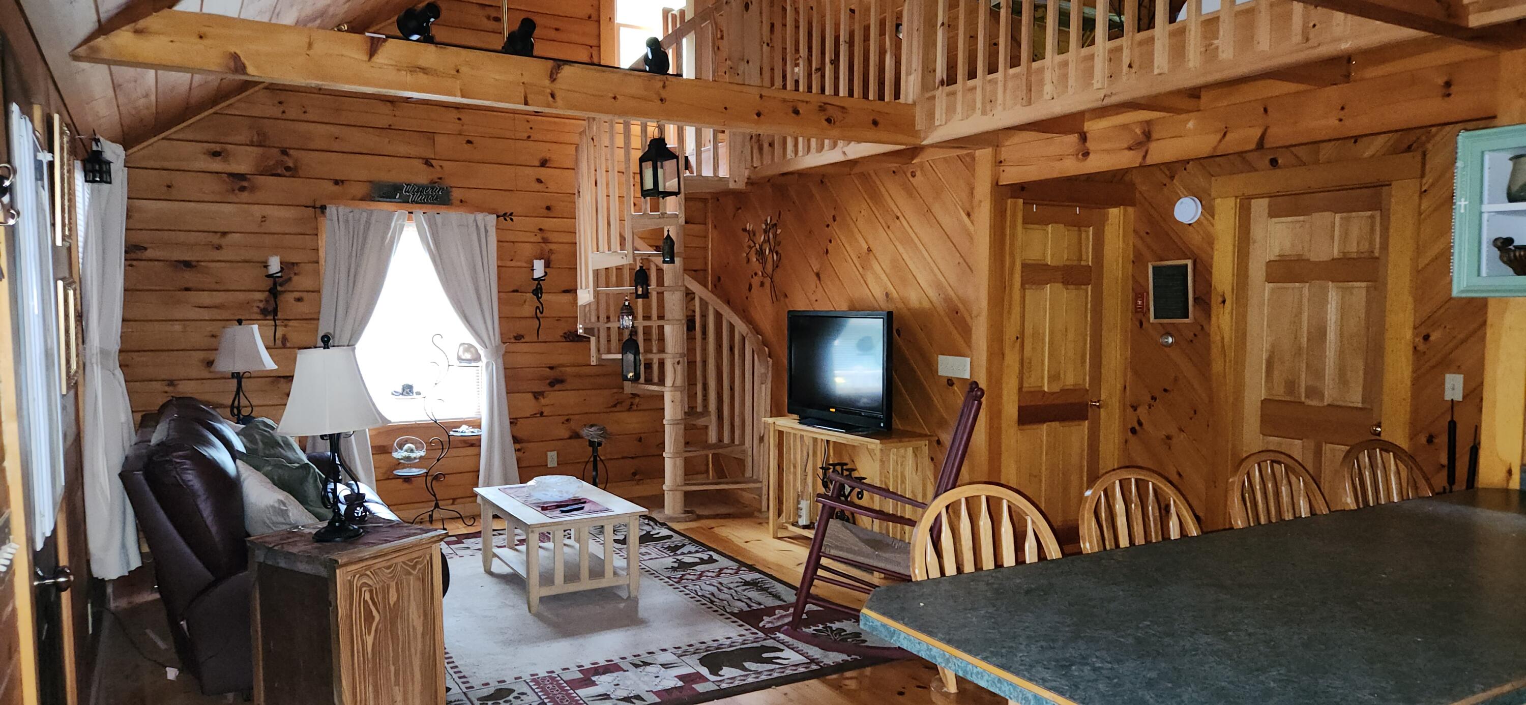 61 Big Woods Road Harrison, ME 04040 - Photo 14 of 31 Living area view from kitchen