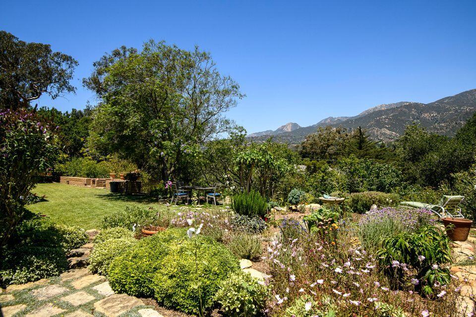 535 Barker Pass Road Montecito, CA 93108 - Photo 24 of 32 Garden with fruit trees
