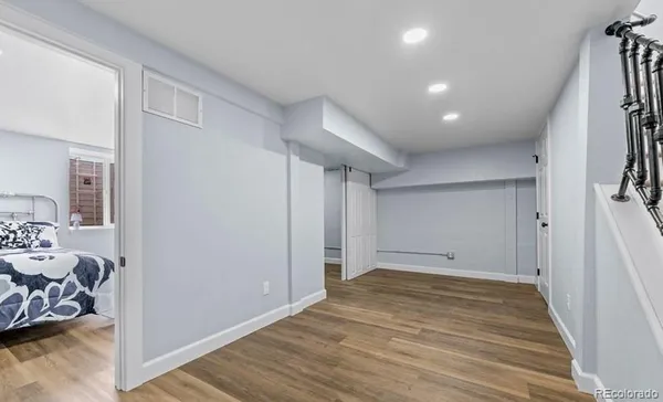 a view of empty room