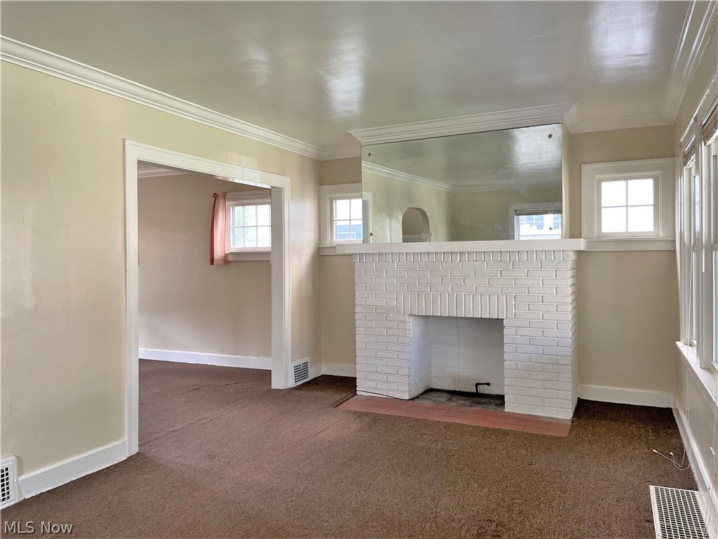 2104 Rossmoor Road Cleveland Heights, OH 44118 - Photo 12 of 35 Living Room opens to the formal Dining Room.