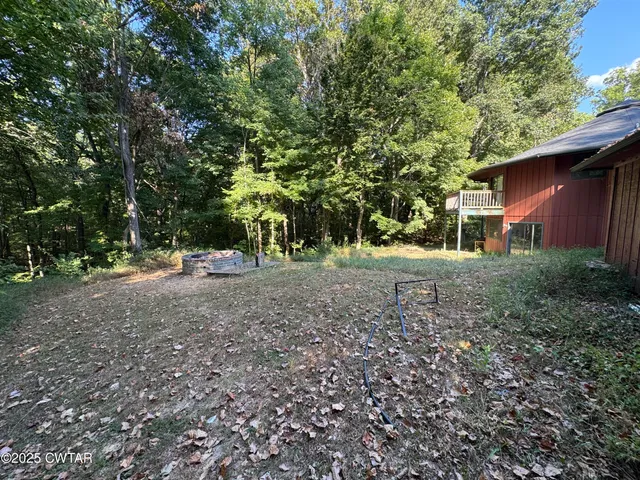 a view of outdoor space with tree s