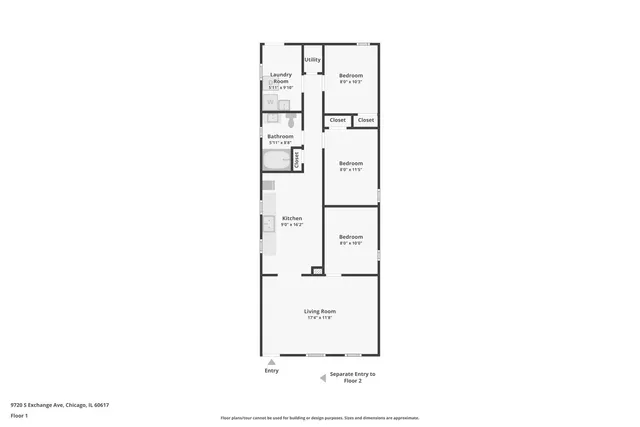 a picture of a floor plan