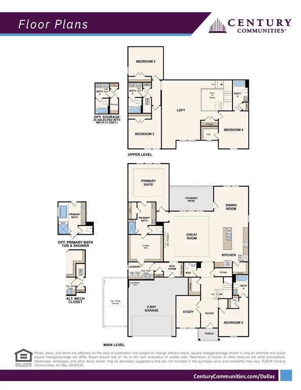 618 Landry Lane Forney, TX 75126 - Photo 2 of 16 a picture of a floor plan