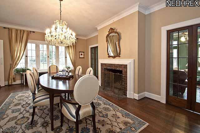 2611 Guilford Road Cleveland, OH 44118 - Photo 5 of 22 Dining room faces the East with morning sun is central between the kitchen and sun room.