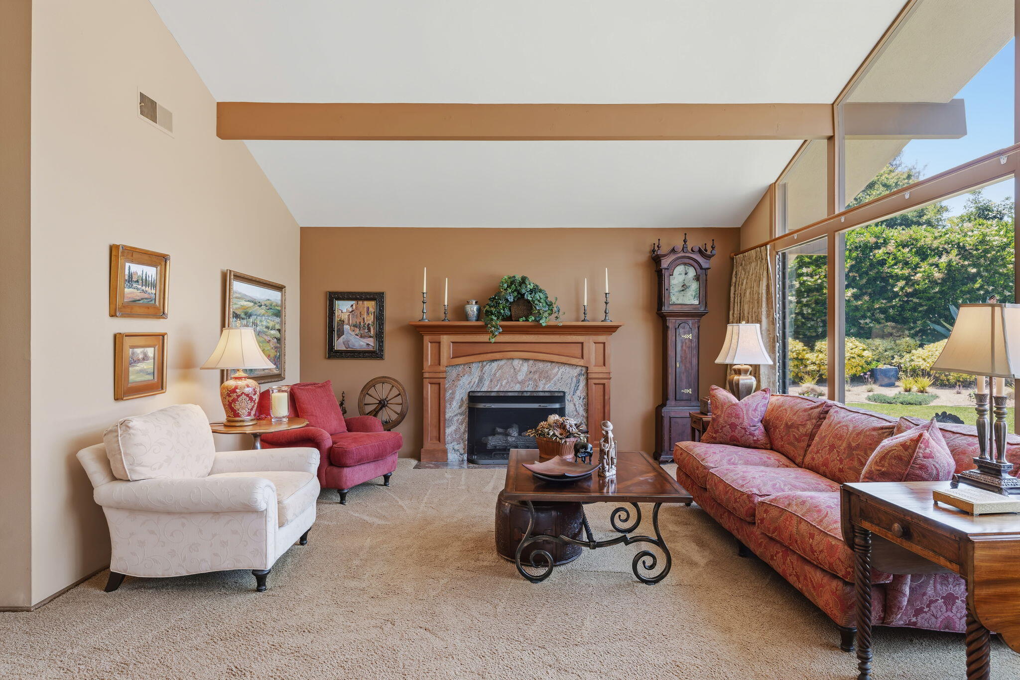 1163 Camino Viejo Road Montecito, CA 93108 - Photo 12 of 56 10-Living Room