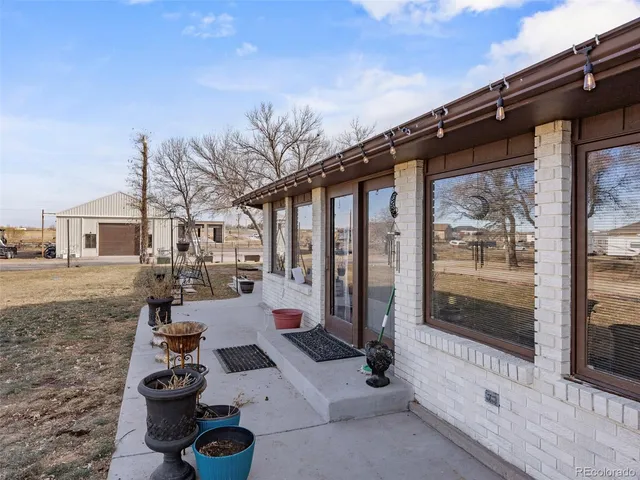 a view of a house with many windows