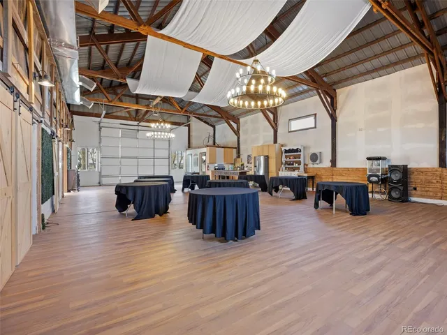 a view of a building with a street