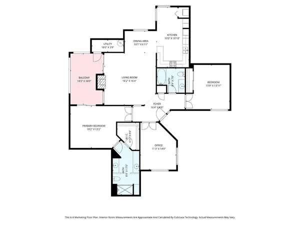 $2,350 | 15050 North Thompson Peak Parkway, Unit 2053, Scottsdale, AZ 85260