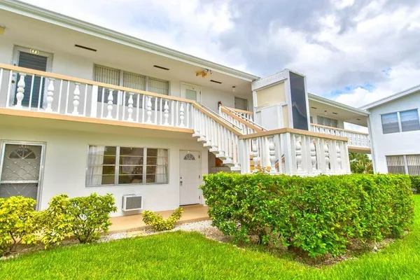 a view of front of a building