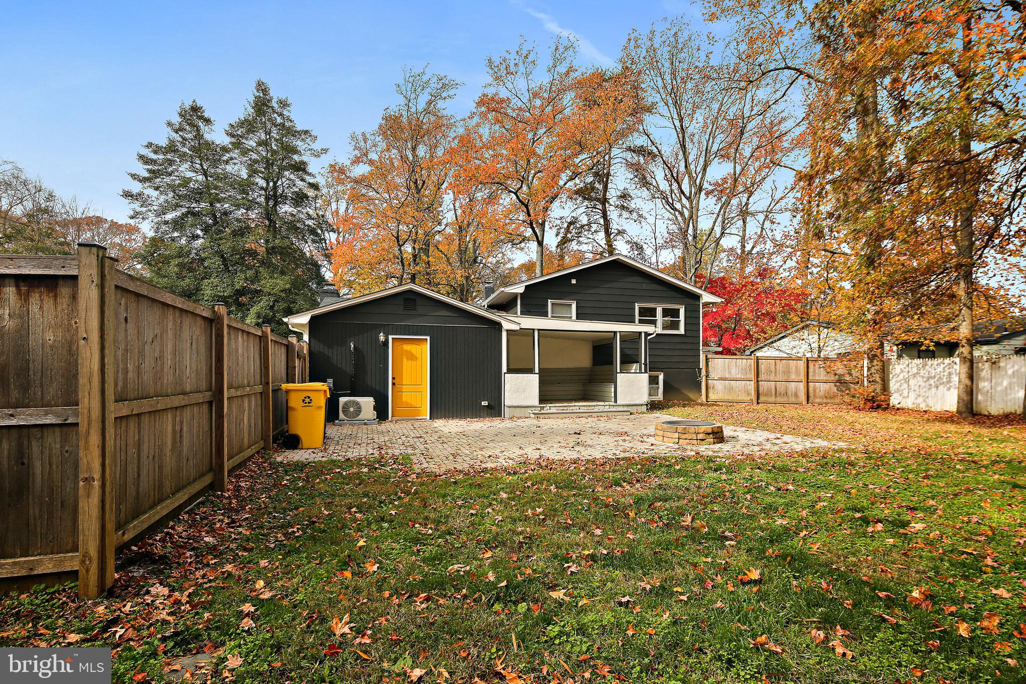 2847 Carrollton Road Annapolis, MD 21403 - Photo 26 of 30 Rear Exterior w/fire pit