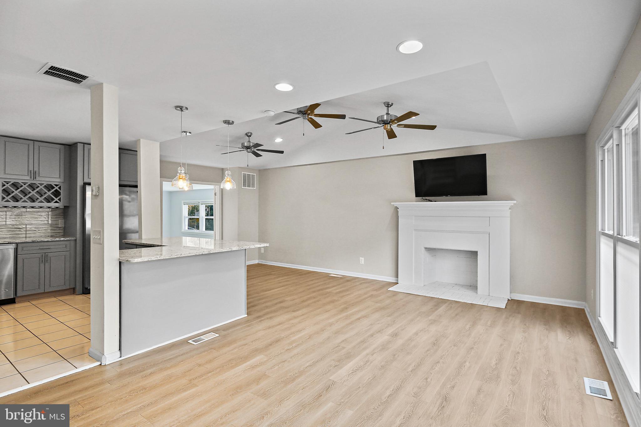 2847 Carrollton Road Annapolis, MD 21403 - Photo 5 of 30 Living Room w/Wood Burning Fireplace