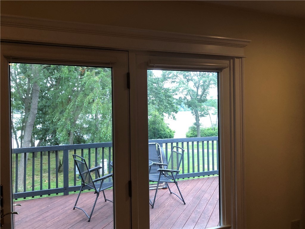 199 Edgehill Road Warwick, RI 02889 - Photo 15 of 44 VIEW OF DECK FROM LR