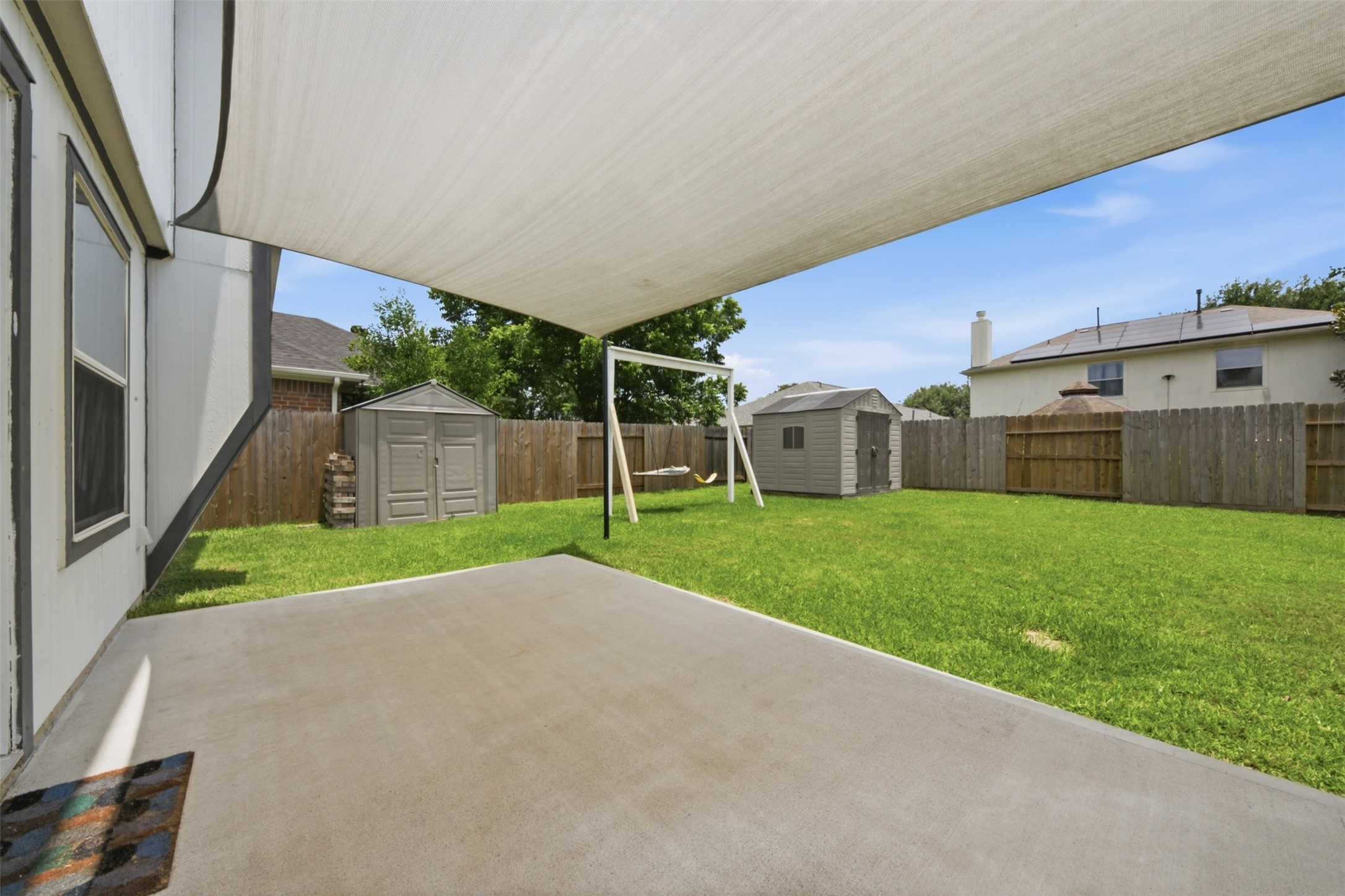 2446 Halstead Drive Spring, TX 77386 - Photo 35 of 45 2 storage sheds & swing set stay.