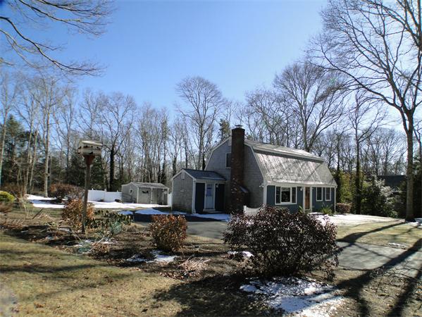 16 Herring Run Road Sandwich, MA 02537 - Photo 1 of 29 a front view of a house with garden