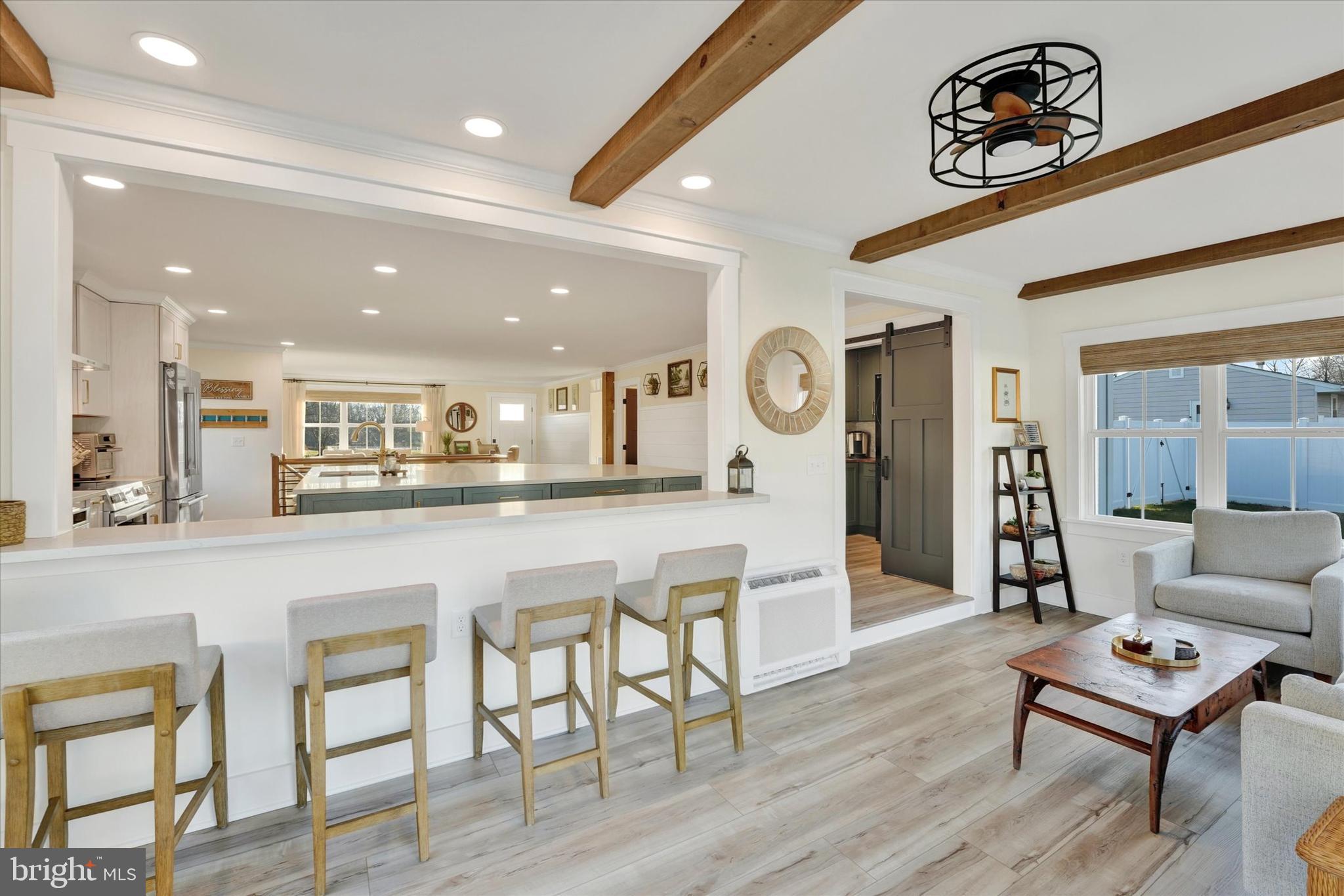 147 Elkmore Road Elkton, MD 21921 - Photo 19 of 52 Sunroom includes Bar Seating & Recessed Lighting