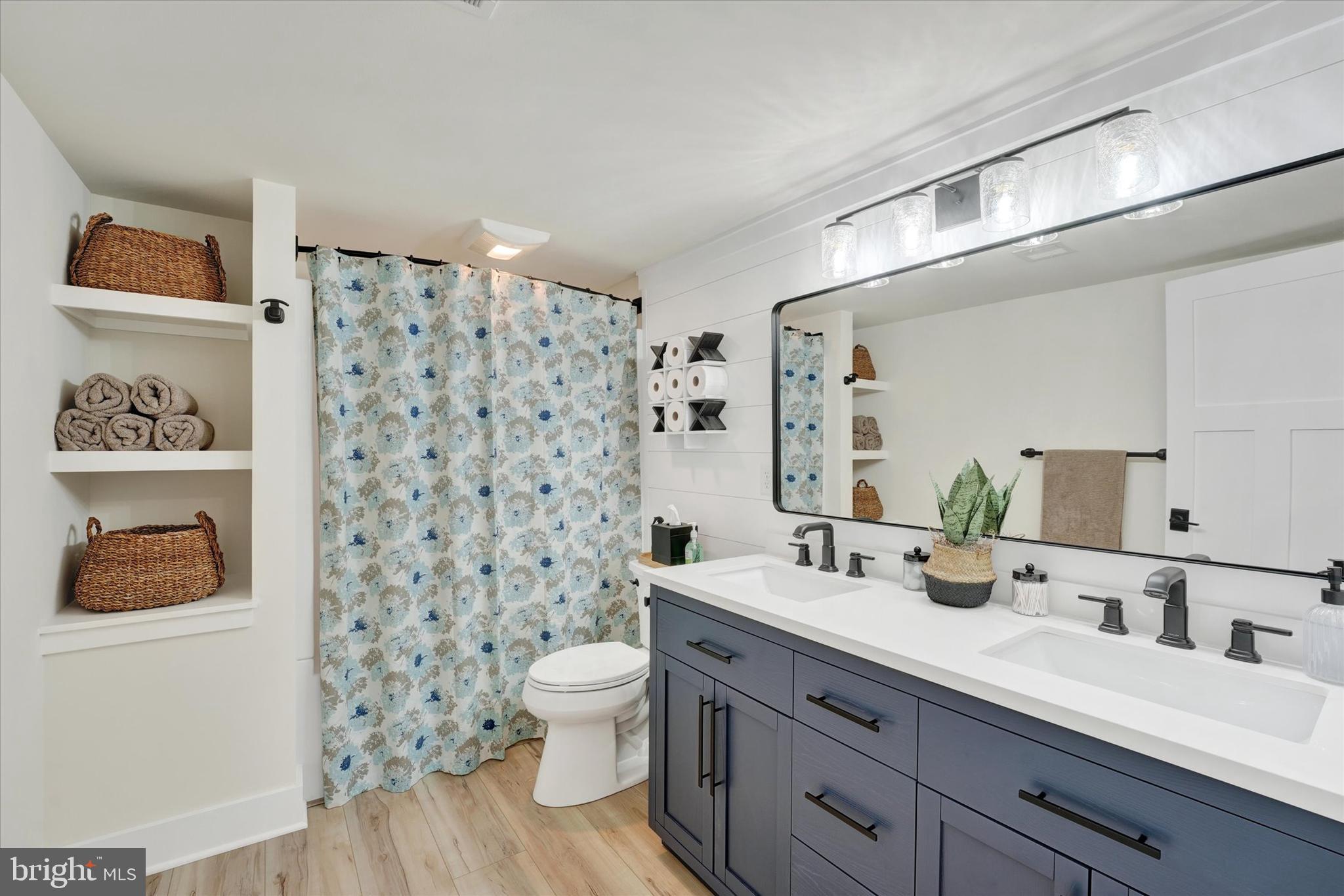 147 Elkmore Road Elkton, MD 21921 - Photo 32 of 52 Lower Level Full Bath with Tub Shower/Double Sinks